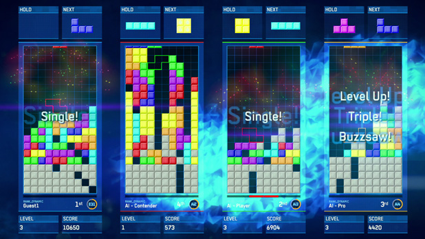 tetris with mouse